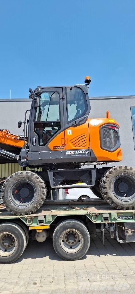 Doosan DX 100 W-7 Wielgraafmachines