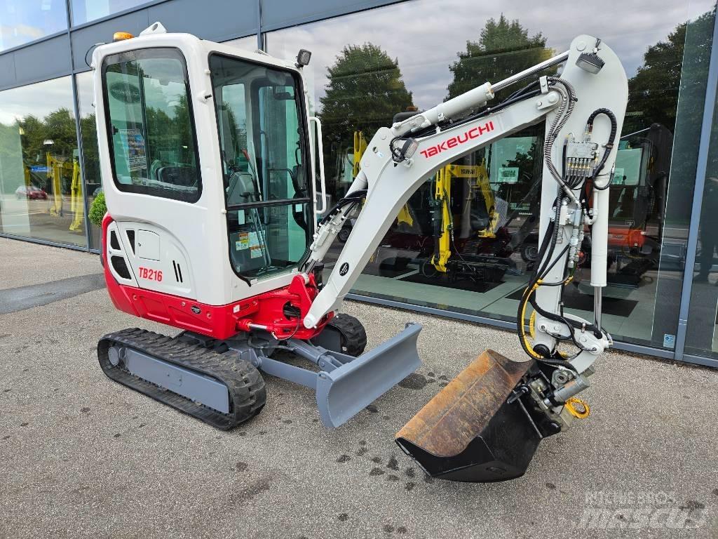 Takeuchi TB 216 Minigraafmachines < 7t
