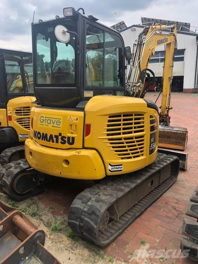 Komatsu PC55MR- 5MO Minigraafmachines < 7t