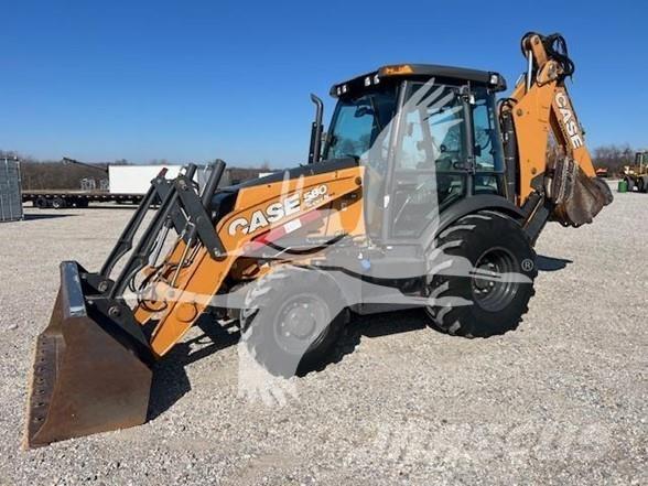 CASE 580SN Graaf-laadcombinaties