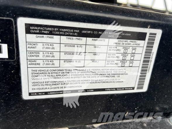 J&M LC390 Zaaimachines