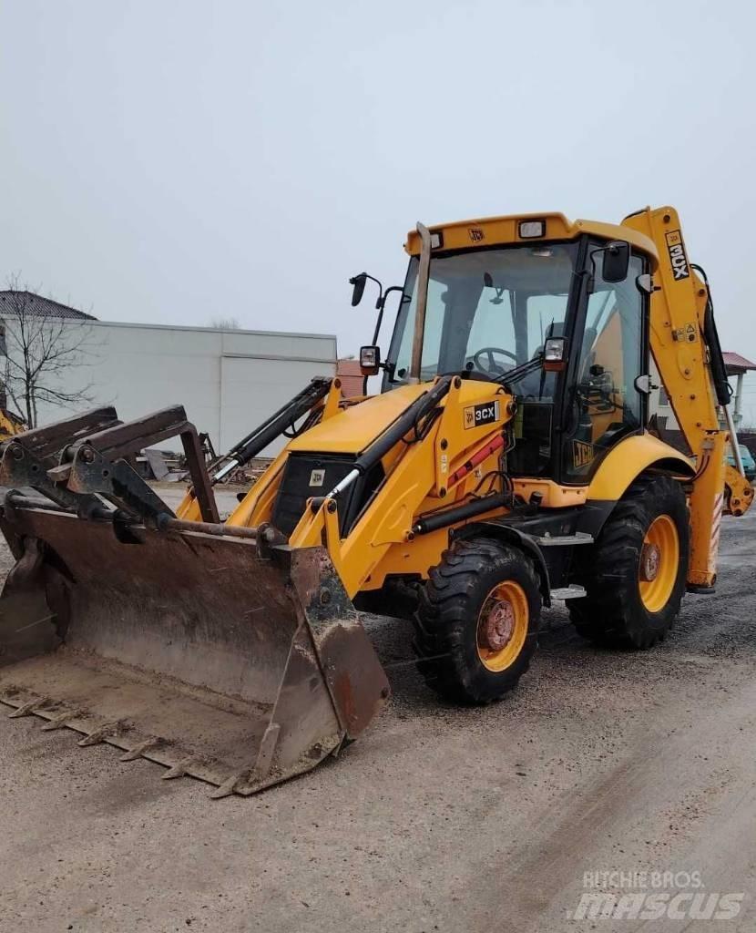 JCB 3 CX Graaf-laadcombinaties
