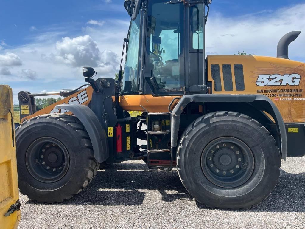 CASE 521 G gummiged Wielladers