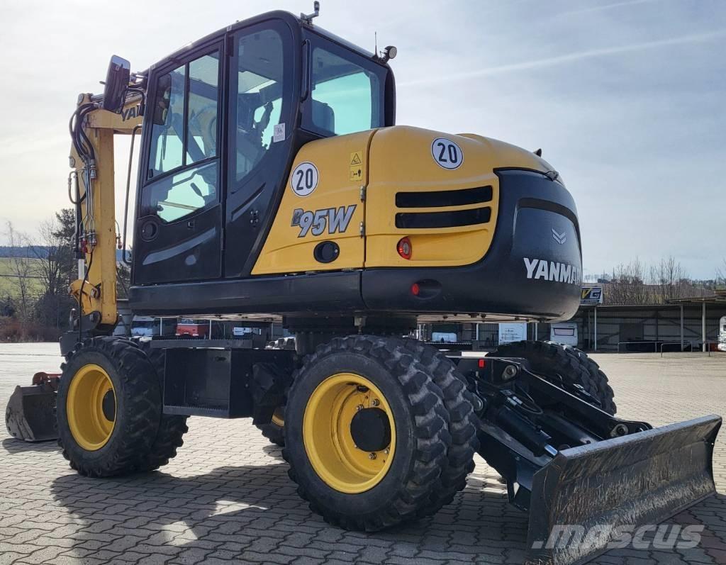 Yanmar B 95 W Wielgraafmachines