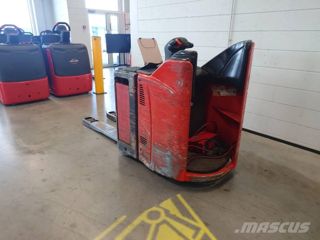 Linde T20SP/131 Pallettruck met meerij platform