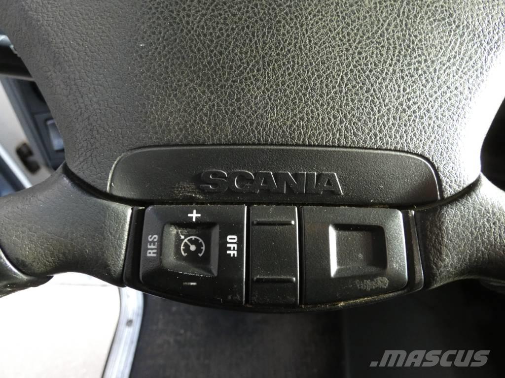 Scania G 450 Vlakke laadvloer met kraan