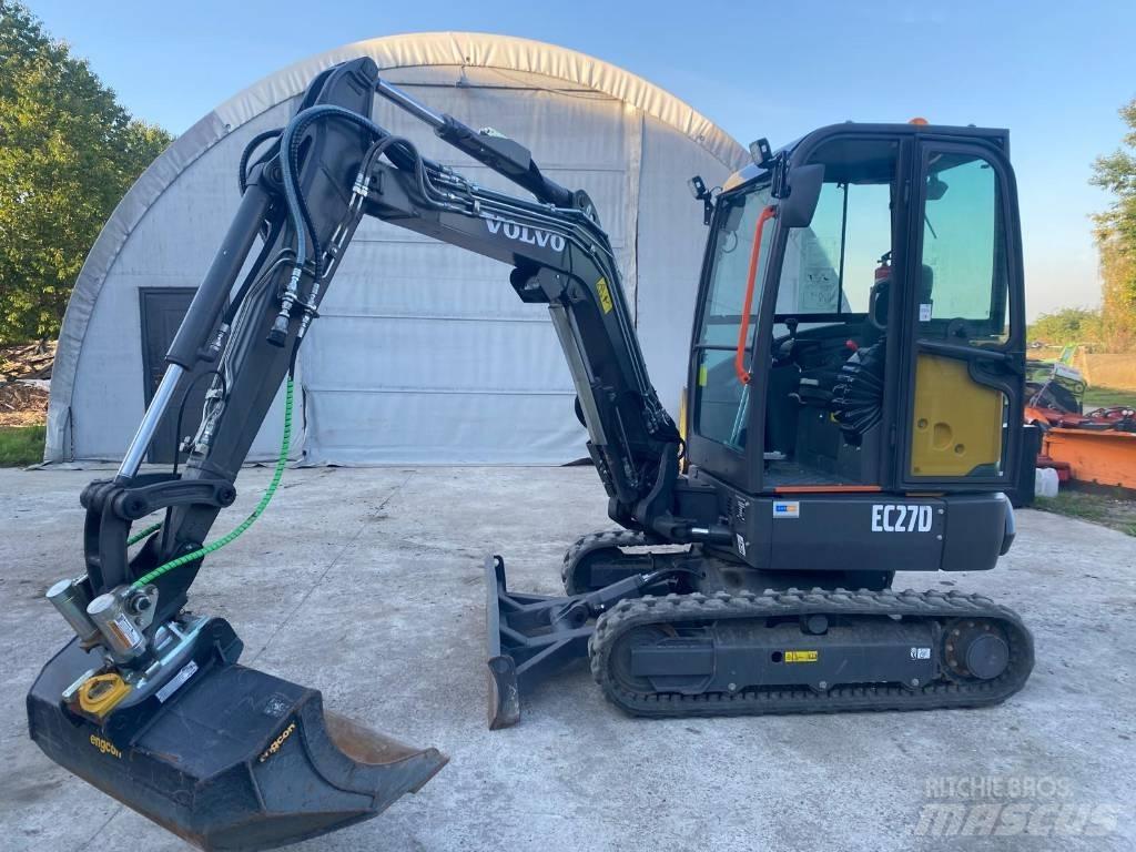 Volvo EC 27 D Minigraafmachines < 7t