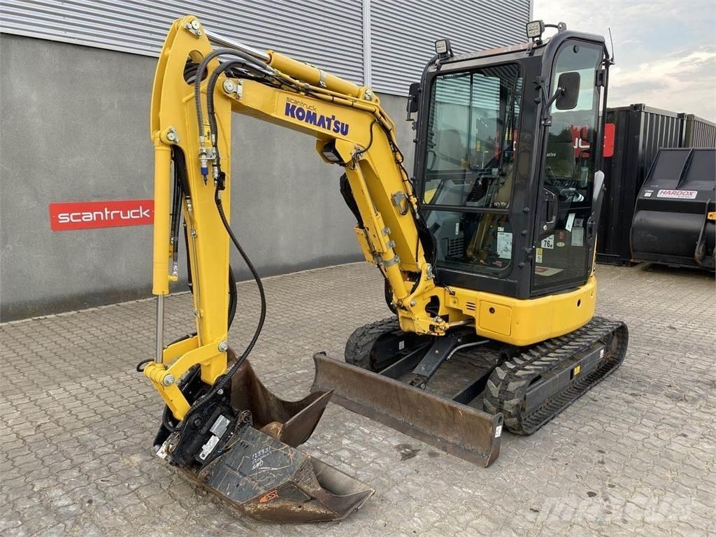 Komatsu PC24MR-5 Wielgraafmachines