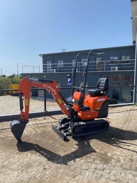 Kubota K 008-3 Minigraafmachines < 7t