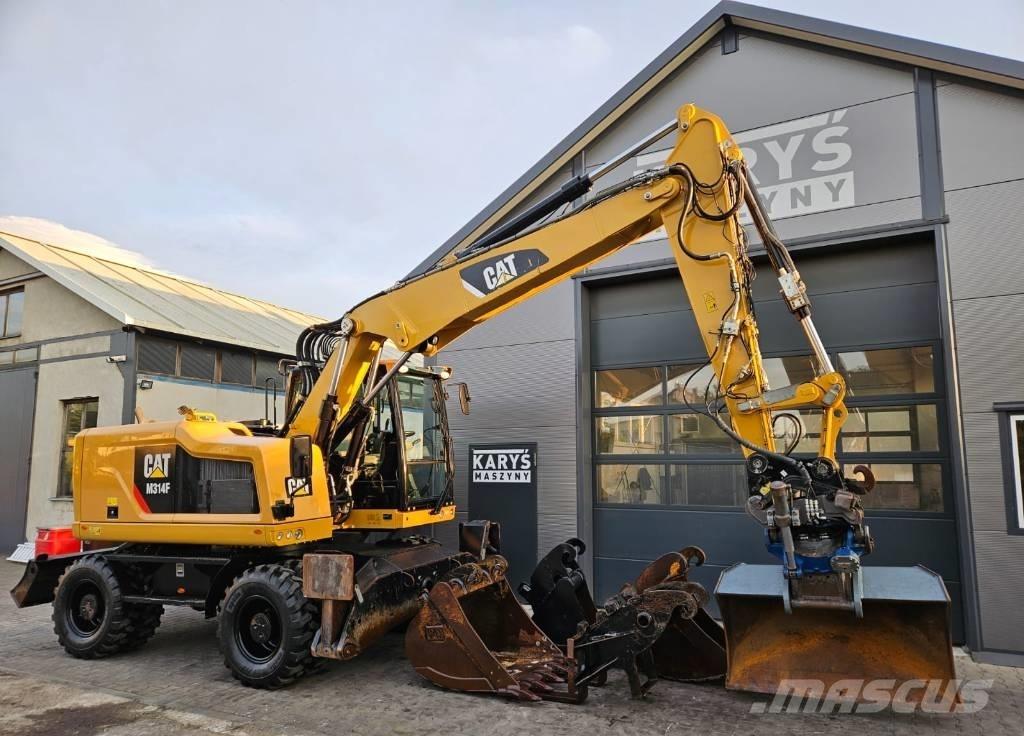 CAT M 314 Wielgraafmachines