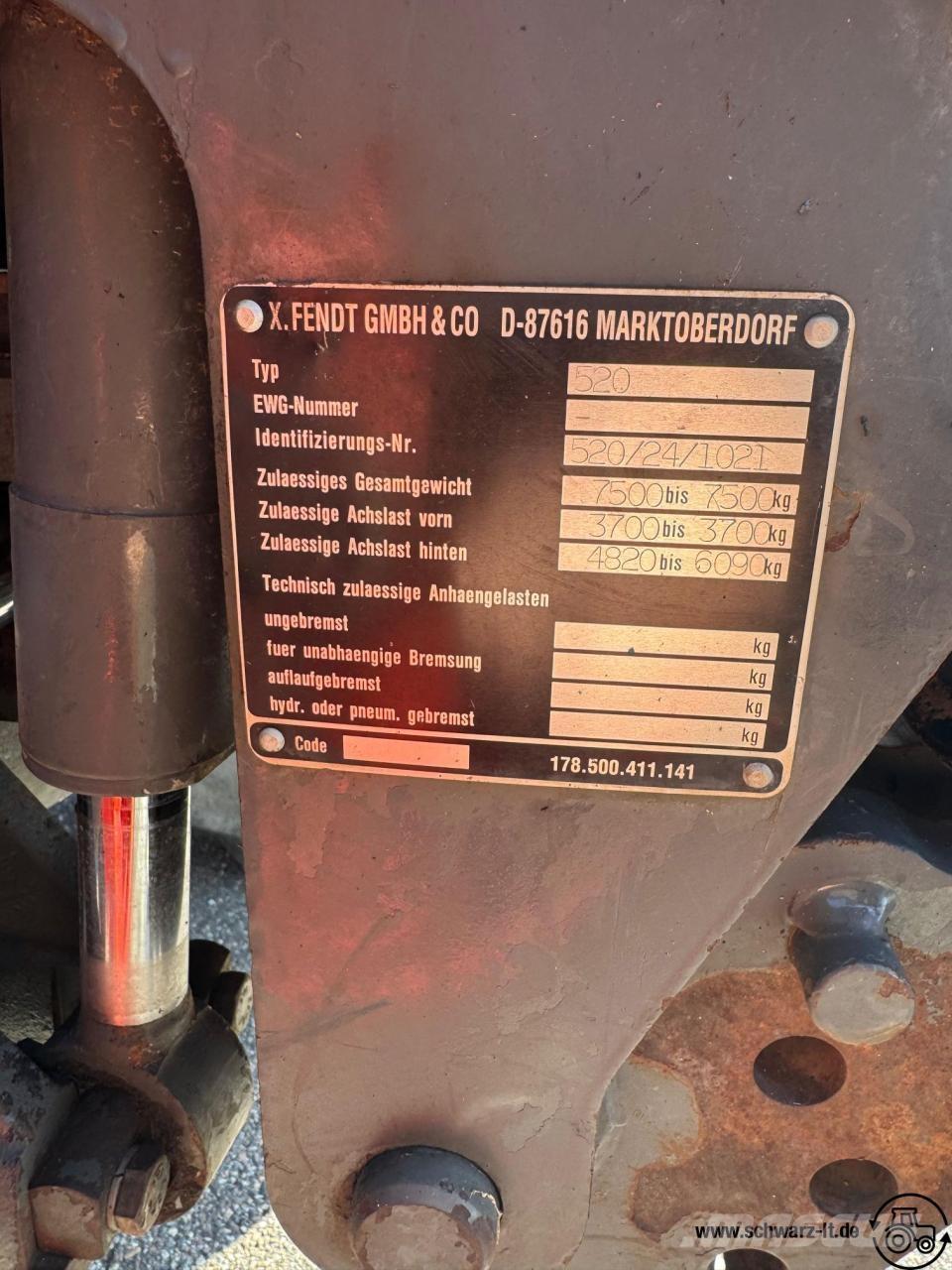 Fendt Xylon 520 Tractoren