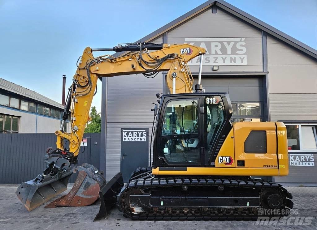 CAT 313 Rupsgraafmachines
