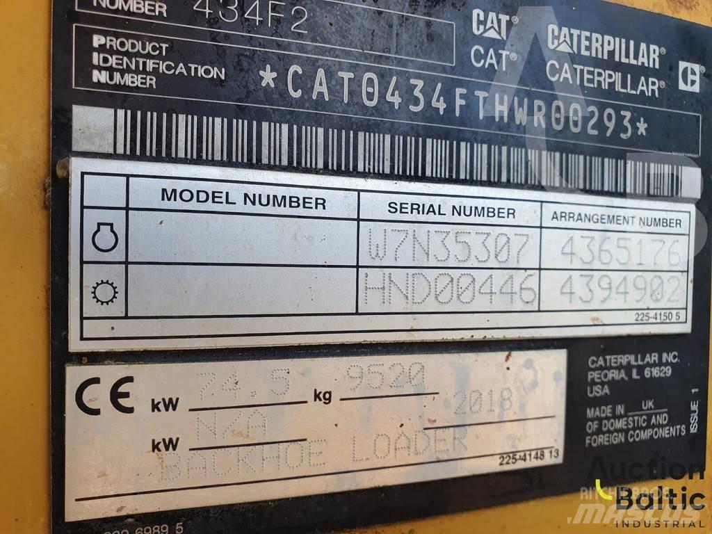 CAT 434 F2 Graaf-laadcombinaties