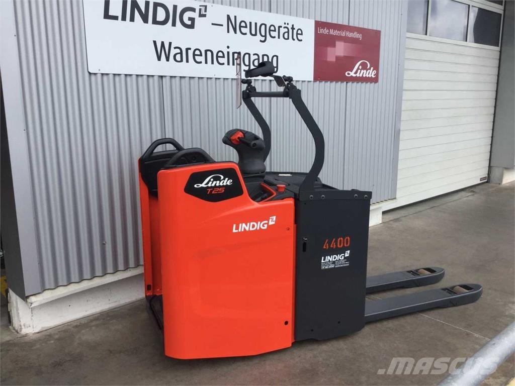 Linde T25FP Pallettruck met meerij platform
