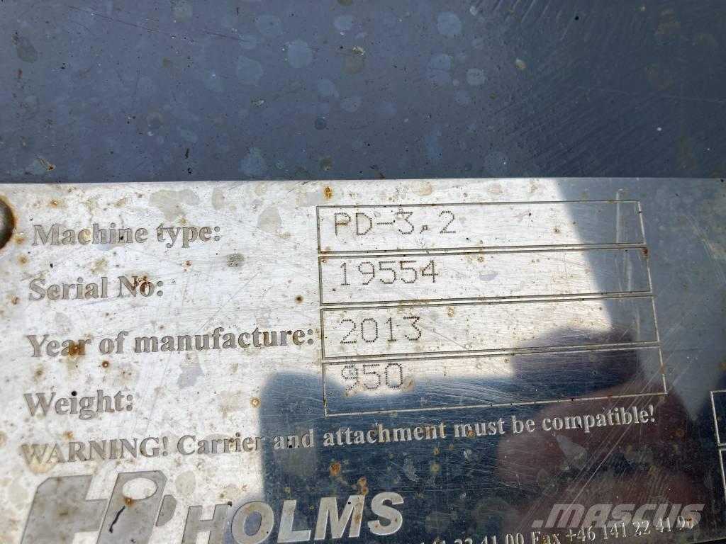 Holms PD 3-2 Sneeuwschuivers en -ploegen