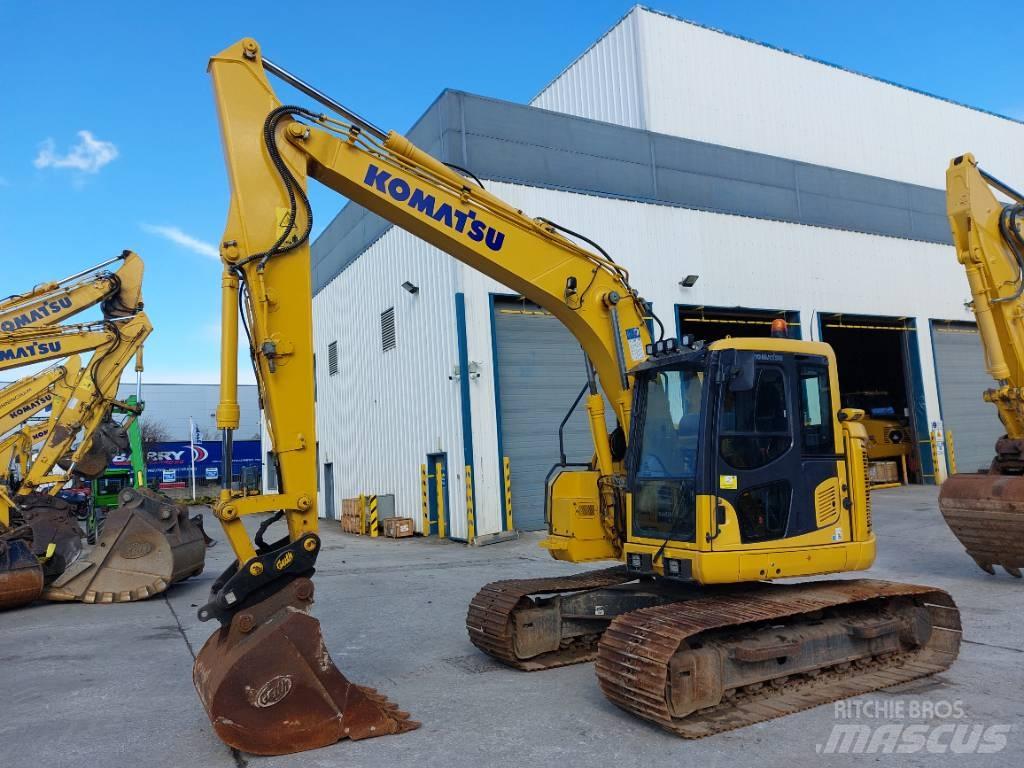 Komatsu PC138US-11 Rupsgraafmachines