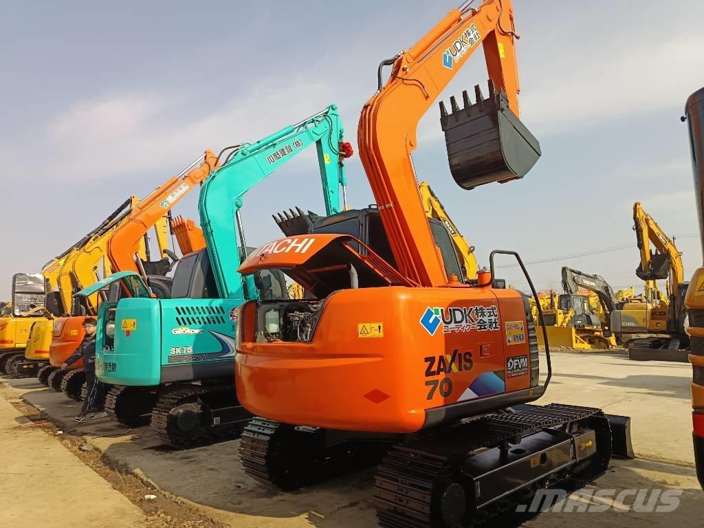 Hitachi ZX 70 Midigraafmachines 7t - 12t