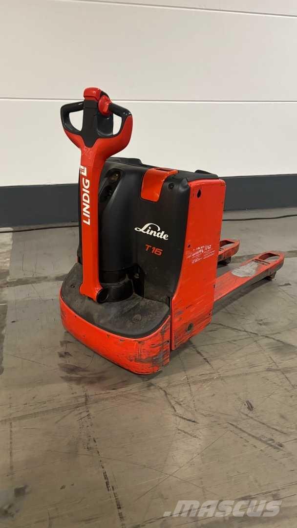 Linde T16 Meeloop stapelaar