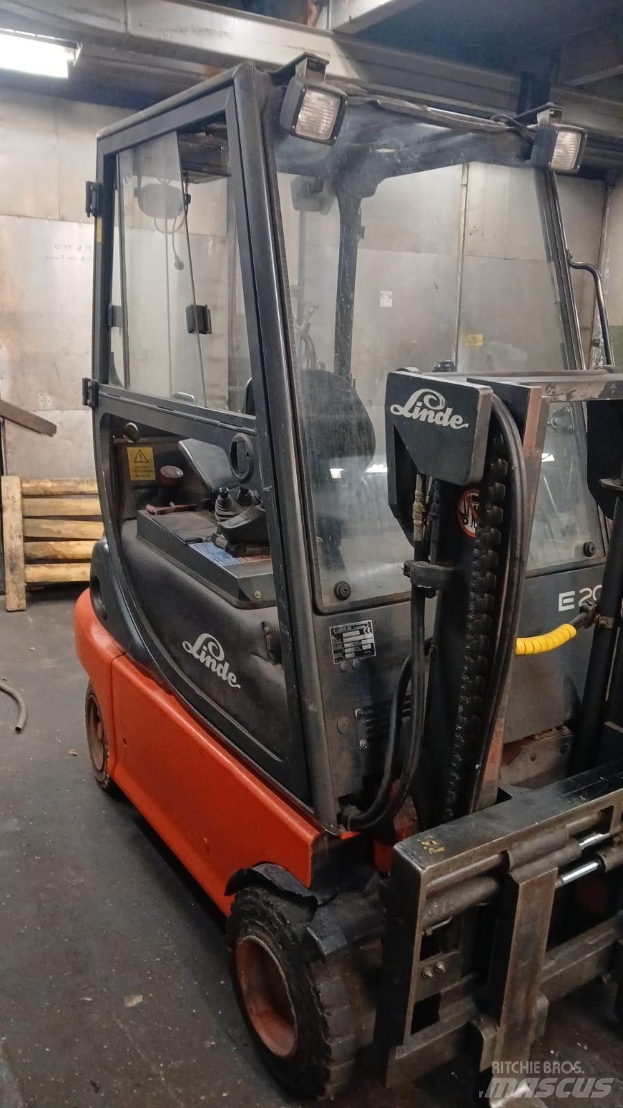 Linde E20P-02 Elektrische heftrucks