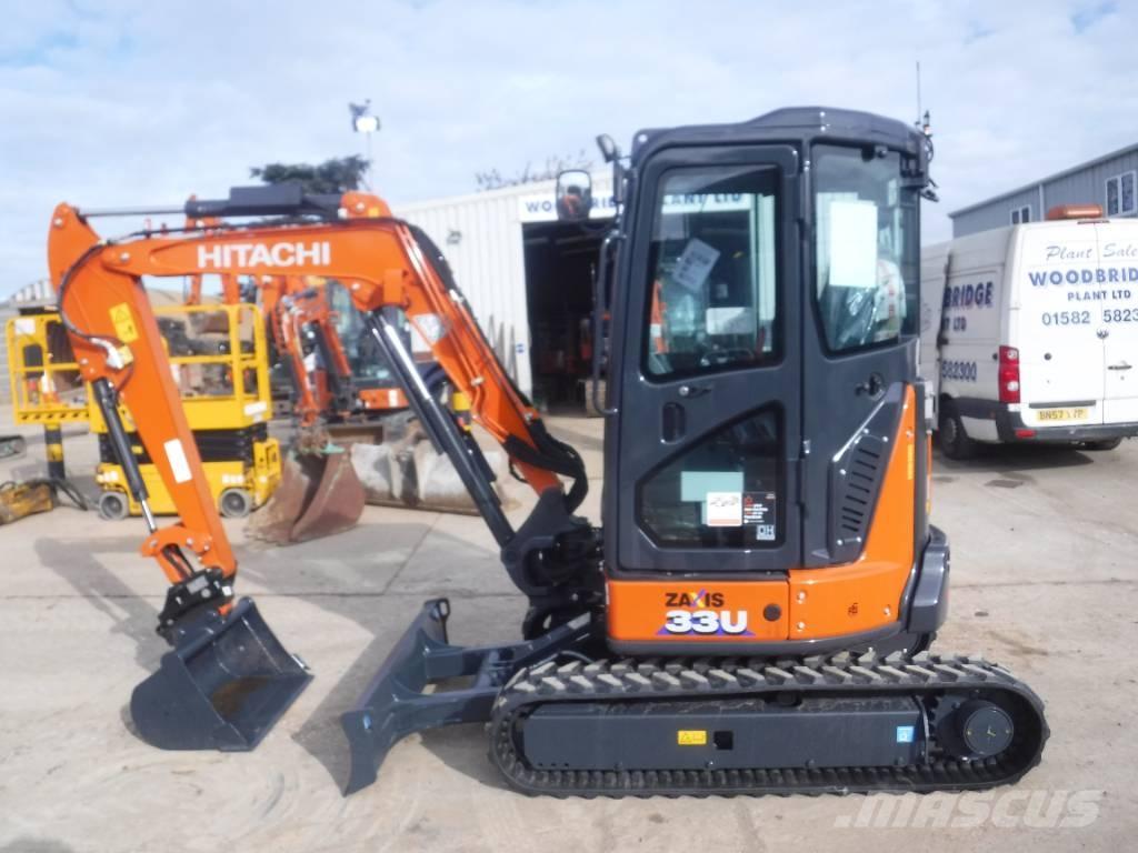 Hitachi ZX 33 U-6 Minigraafmachines < 7t