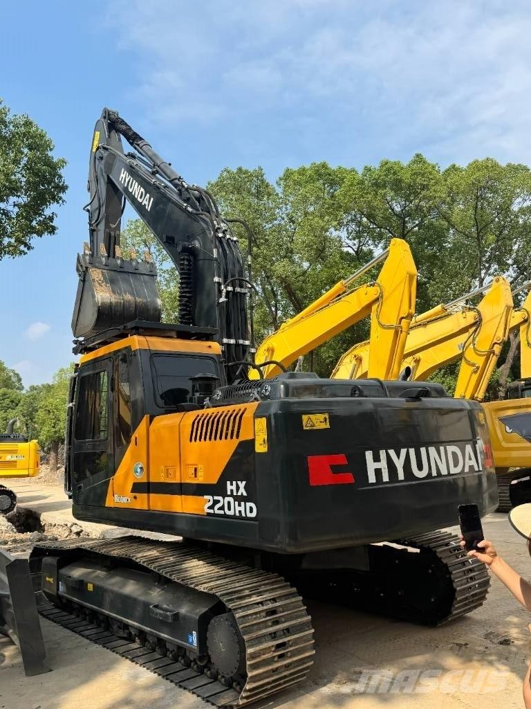 Hyundai HX220HD Midigraafmachines 7t - 12t