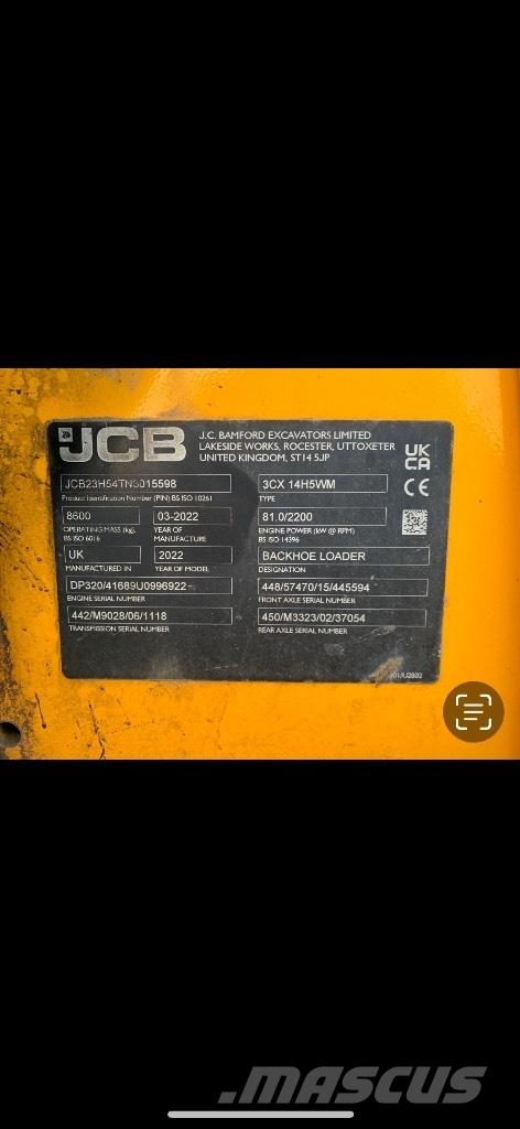 JCB 3 CX Graaf-laadcombinaties