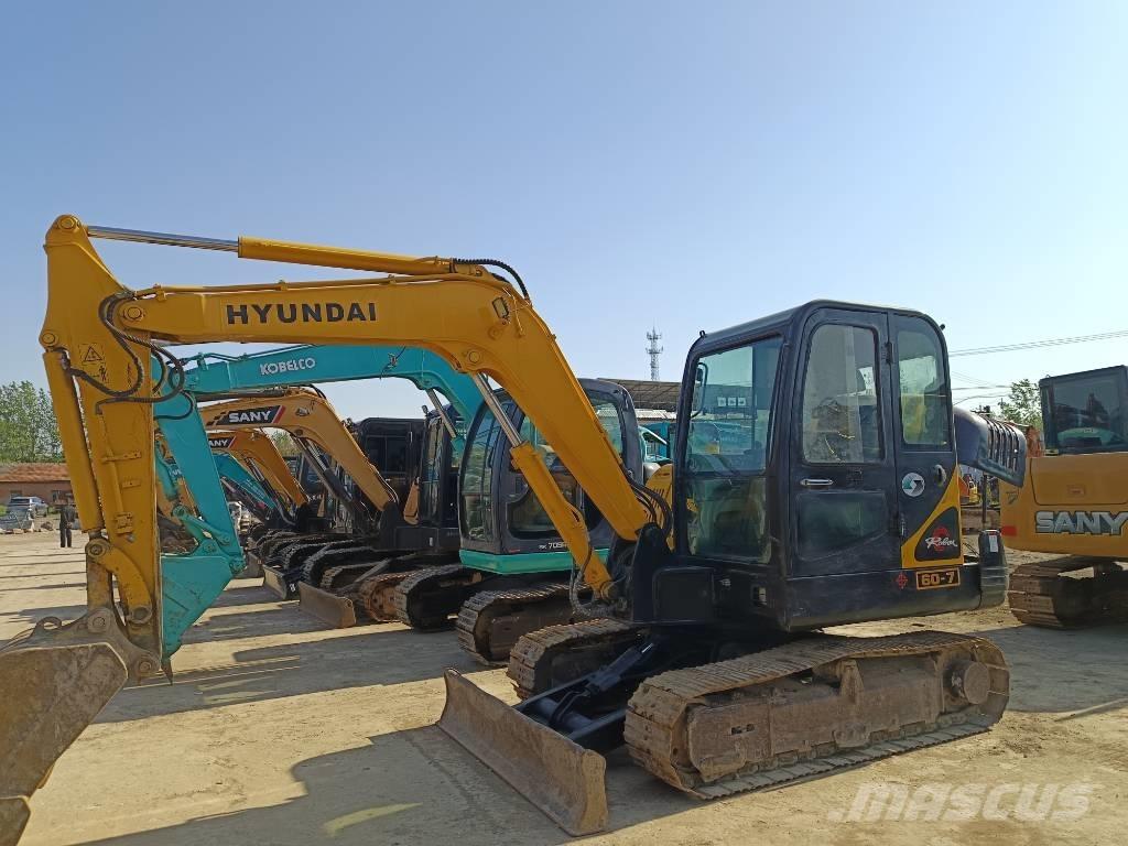 Hyundai Robex 60-7 Minigraafmachines < 7t