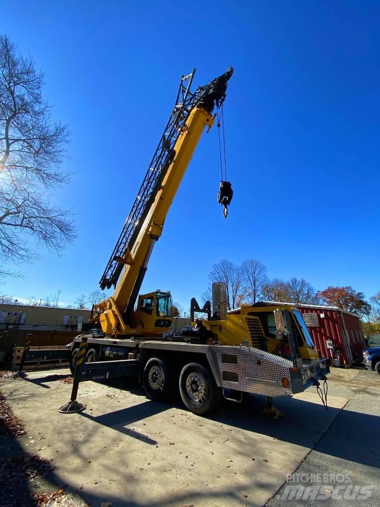 Grove TMS 760 E Vlakke laadvloer met kraan