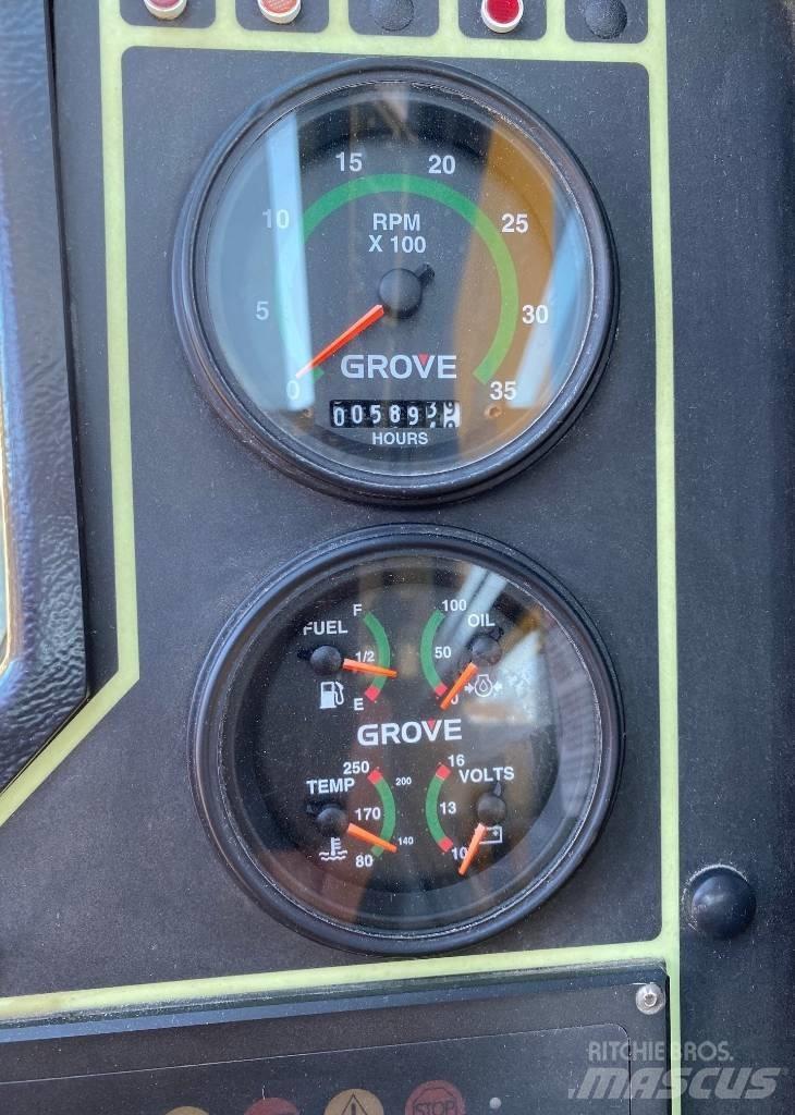 Grove TMS 760 E Vlakke laadvloer met kraan