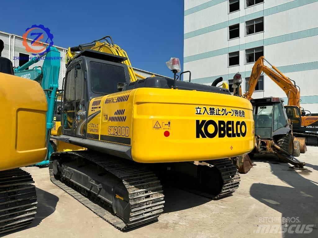 Kobelco SK 200 Rupsgraafmachines