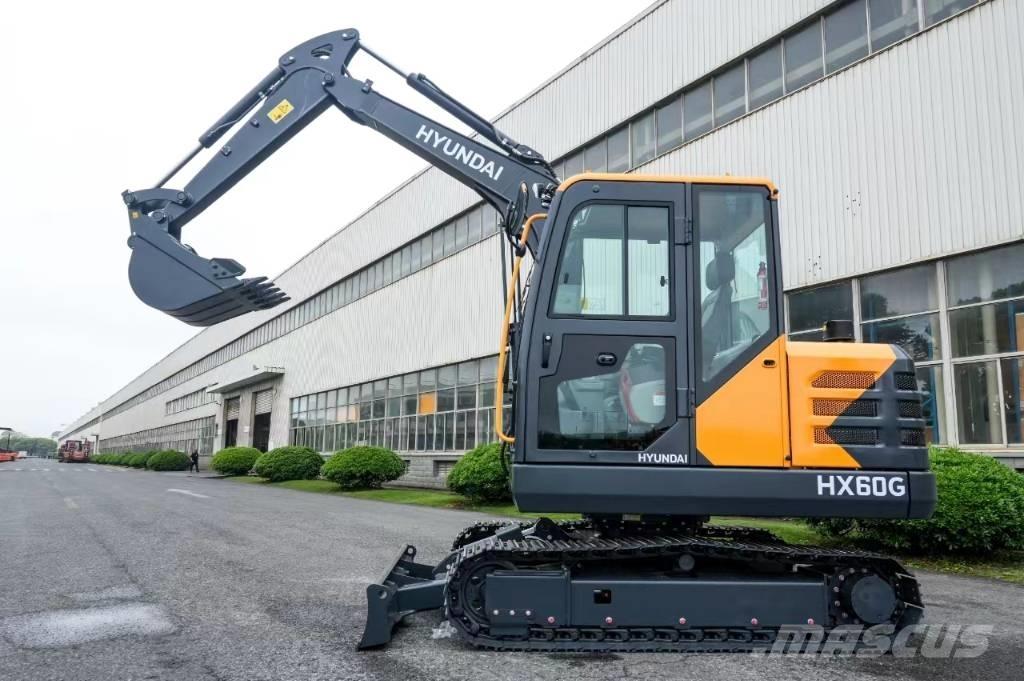 Hyundai HX 60 Wielgraafmachines
