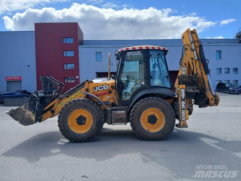 JCB 4 CX Graaf-laadcombinaties