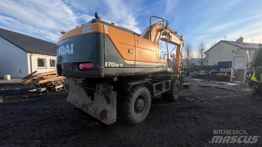 Hyundai Robex 170w-9 Wielgraafmachines