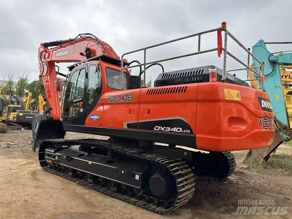 Doosan DX 340 LCA Rupsgraafmachines