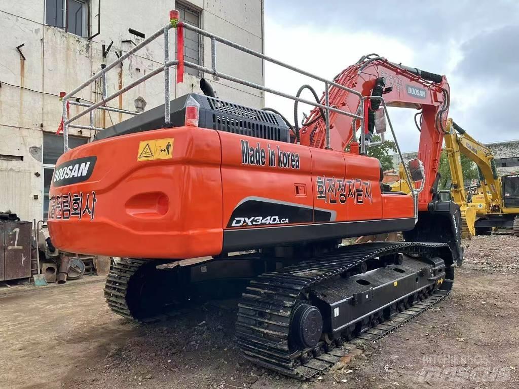 Doosan DX 340 LCA Rupsgraafmachines