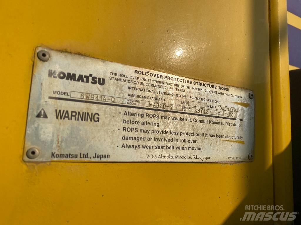 Komatsu WA 320-5 Wielladers