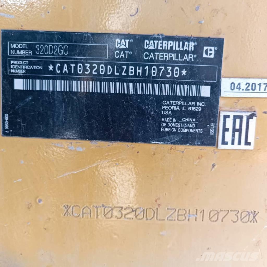 CAT 320D2 GC Rupsgraafmachines