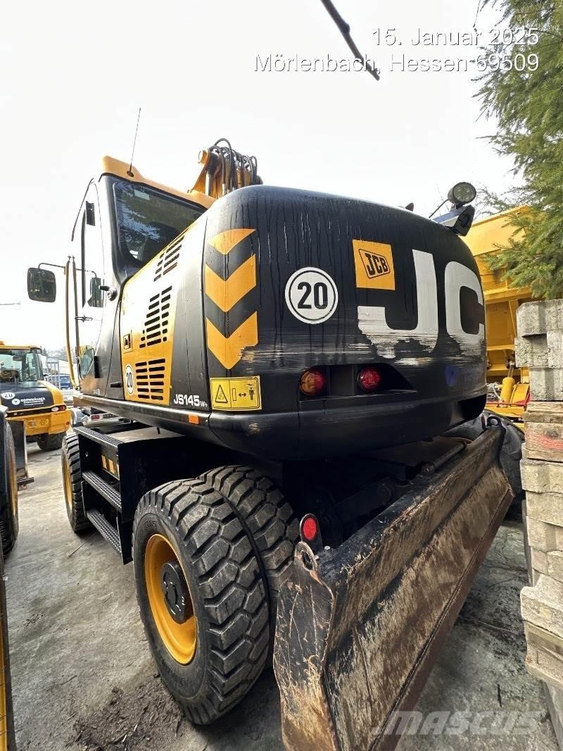 JCB JS145W PLUS Wielgraafmachines