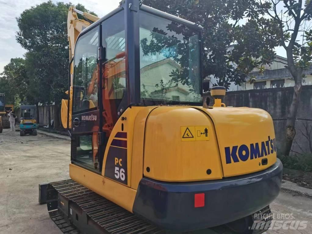 Komatsu PC 56 Rupsgraafmachines