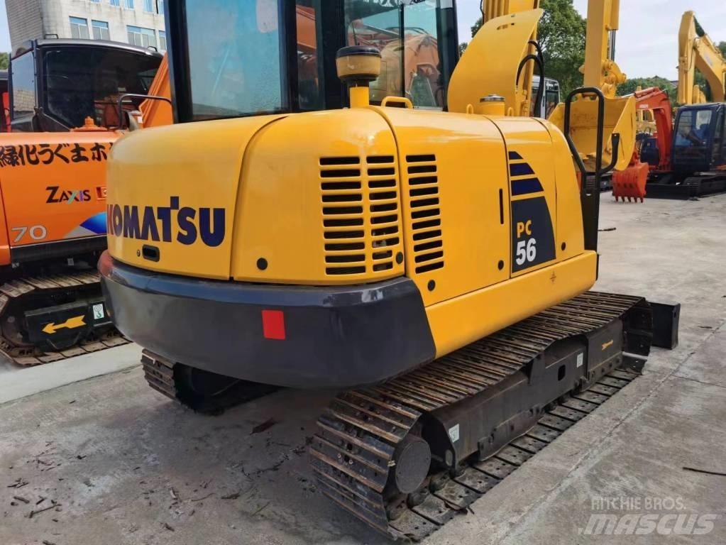 Komatsu PC 56 Rupsgraafmachines
