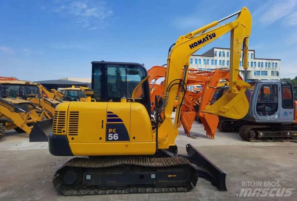 Komatsu PC 56 Rupsgraafmachines