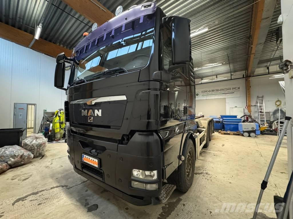 MAN TGX 35.540 Vrachtwagen met containersysteem