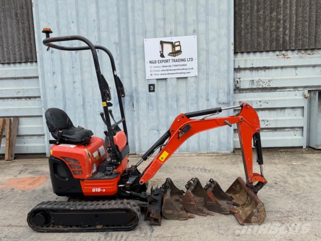 Kubota U 10 Minigraafmachines < 7t