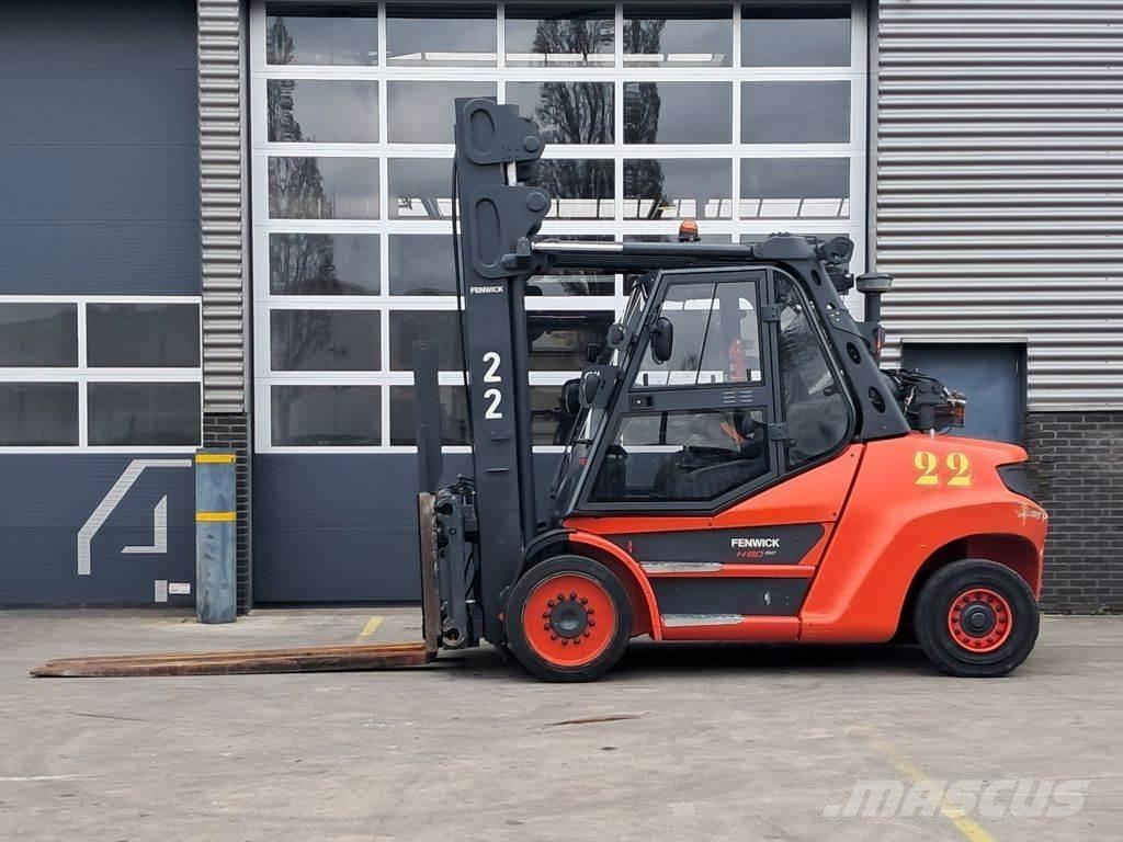 Linde H80T/03-900 LPG heftrucks
