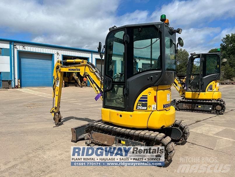 Komatsu PC 26 MR Minigraafmachines < 7t
