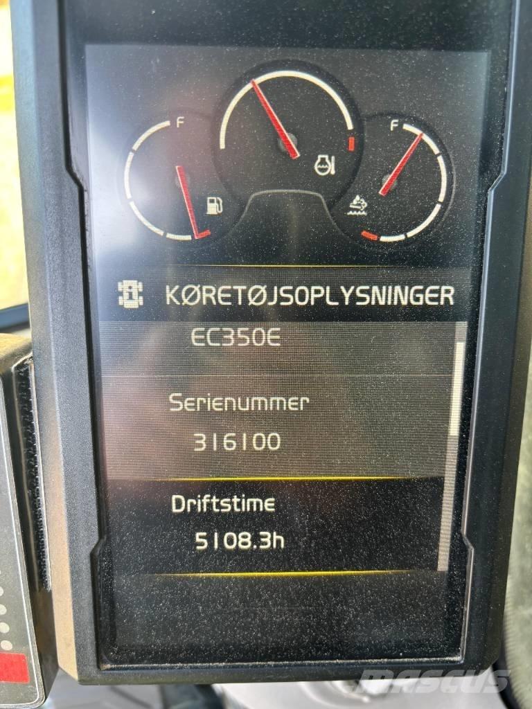 Volvo EC 350 EL Rupsgraafmachines