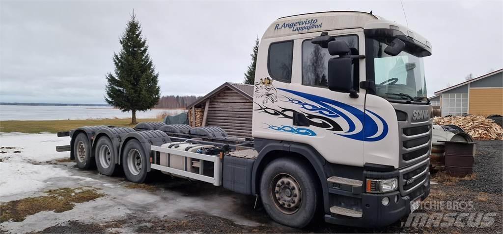 Scania G 490 12.7 Chassis met cabine