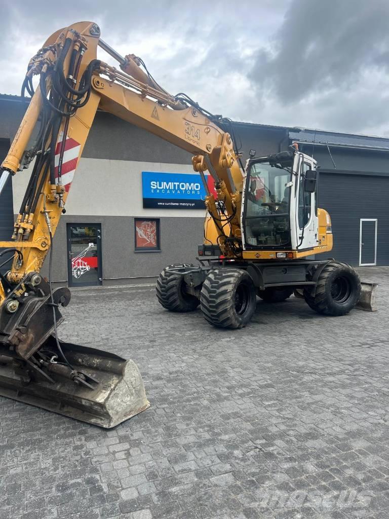 Liebherr 314 Wielgraafmachines