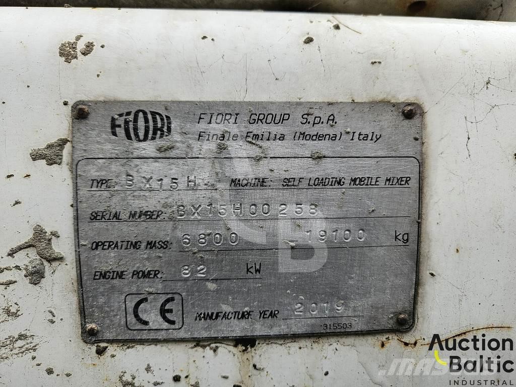 Fiori BX15H Betonmixers en pompen