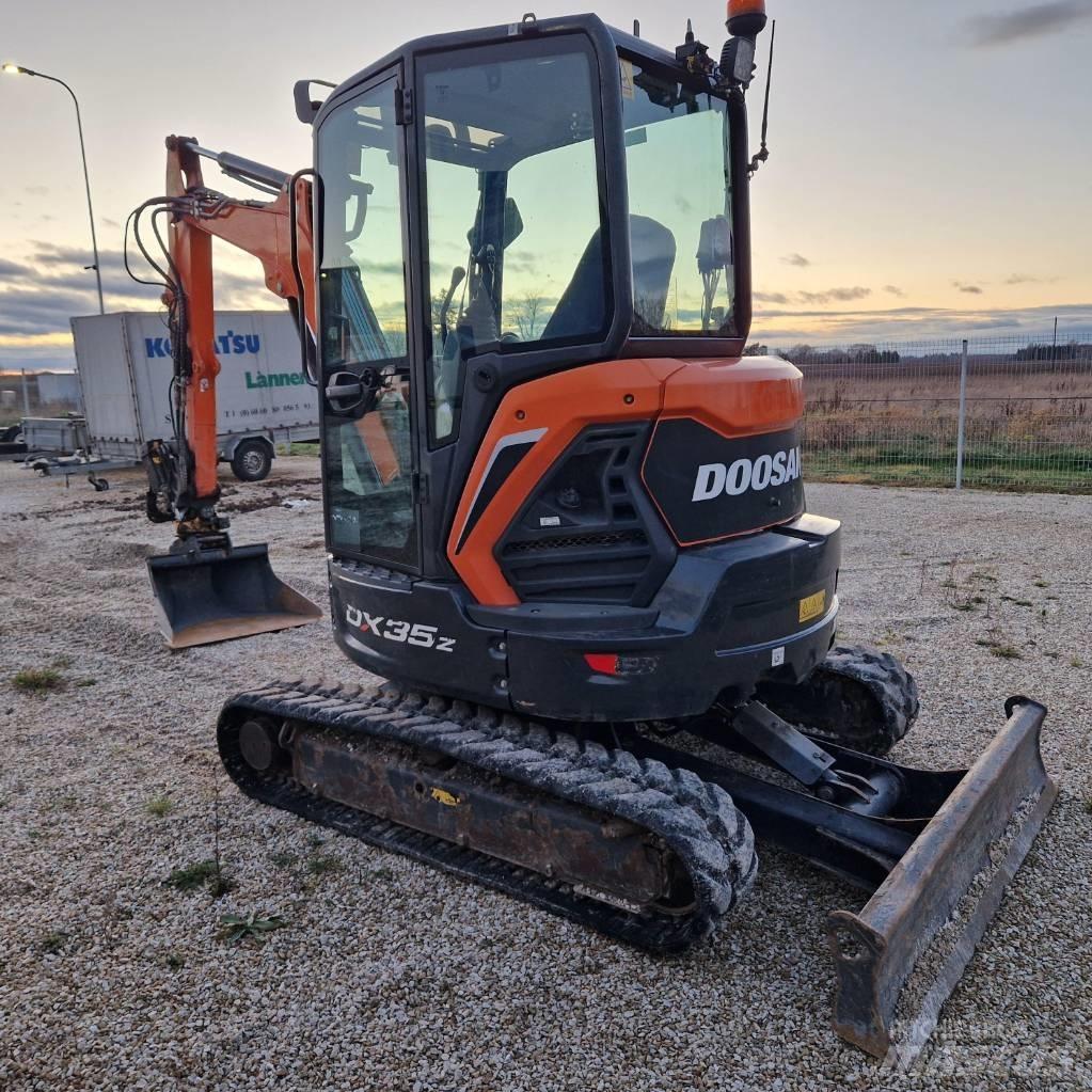 Doosan DX 35 Z Minigraafmachines < 7t